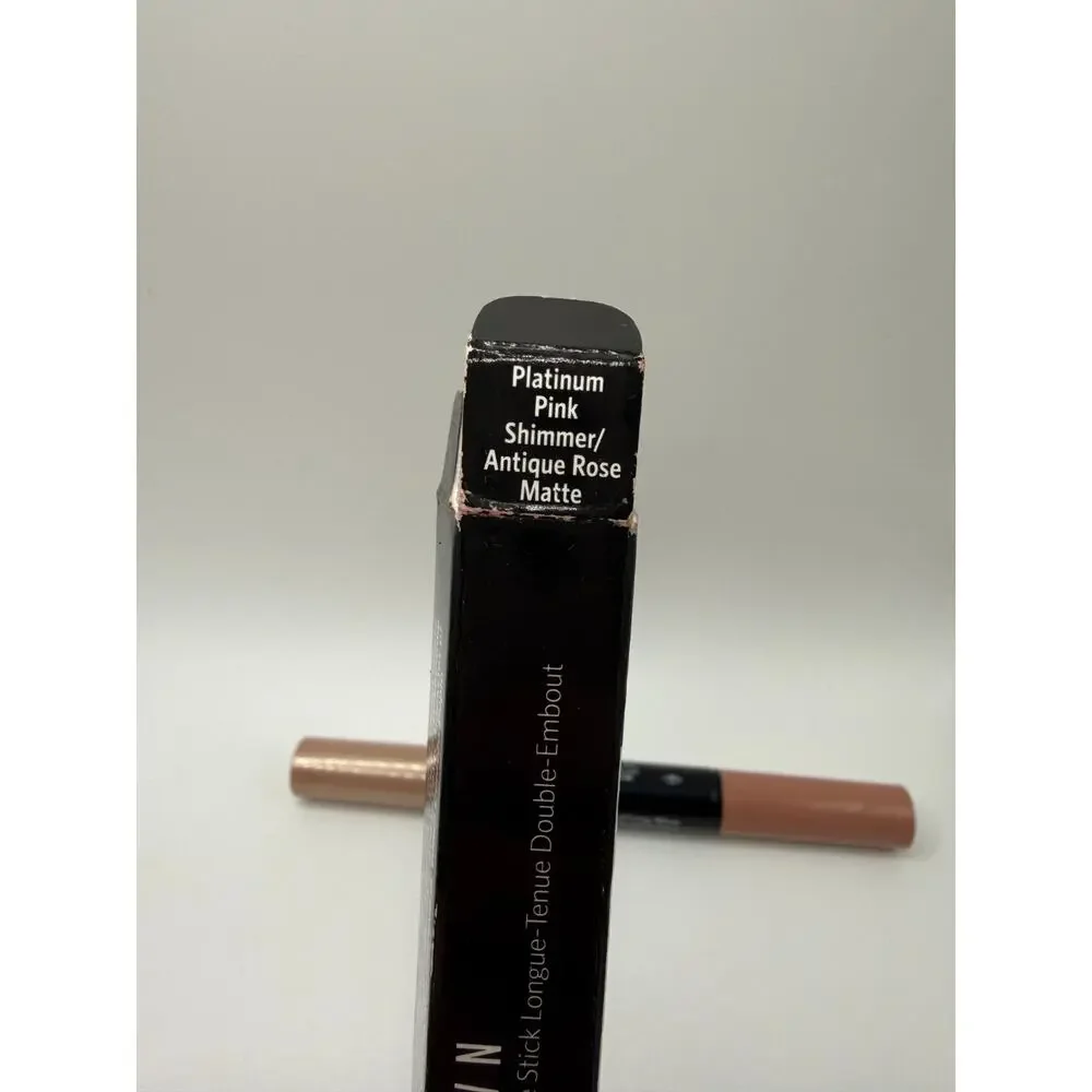 Bobbi Brown Dual-Ended Long-Wear Cream Shadow Stick Platinum Pink Antique Rose